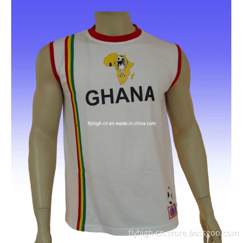 Ghana Sleeveless T-Shirt
